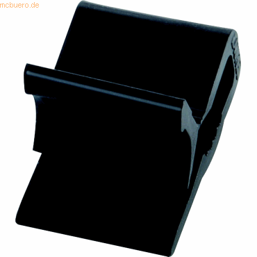 Laurel Briefklemmer Zacko 15x22 mm VE=100 Stck schwarz
