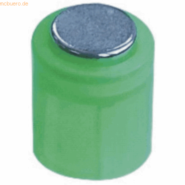 Laurel Magnet Zylinder 14x9mm bis 1900g VE=6 Stück kristallgrün