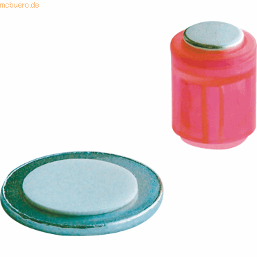 Laurel Magnet Zylinder 14x9mm mit selbstklebender Metallscheibe bis 19