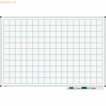 Legamaster Whiteboard Premium Raster 50x50mm 60x90cm