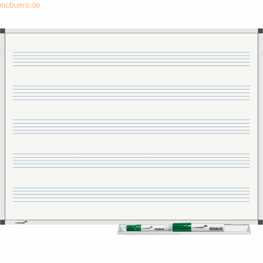Legamaster Whiteboard Premium Notenlinien 45x60cm