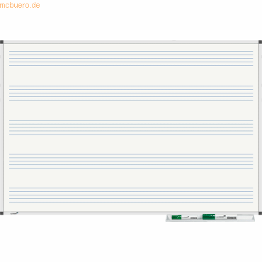 Legamaster Whiteboard Premium Notenlinien 60x90cm