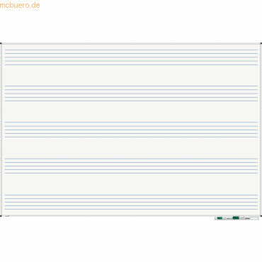 Legamaster Whiteboard Premium Notenlinien 120x180cm