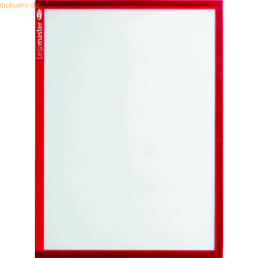 Legamaster Dokumentenhalter magnetisch A3 rot VE=5 Stck