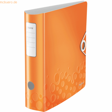 Leitz Ordner Active Wow 180 Grad 8cm orange metallic