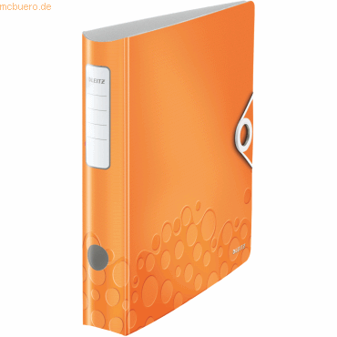 Leitz Ordner Active Wow 180 Grad 6cm orange metallic