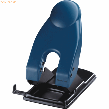 Esselte Locher D60 60 Blatt mit Anschlagschiene blau