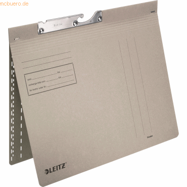 50 x Leitz Pendelhefter Combi A4 grau