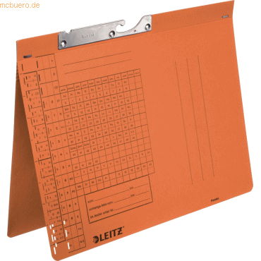 50 x Leitz Pendelhefter Combi A4 Amtsheftung orange