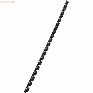 Leitz Plastikbindercken A4 21 Ringe 6mm schwarz VE=100 Stck