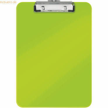 Leitz Klemmbrett Wow A4 Polystyrol grn metallic