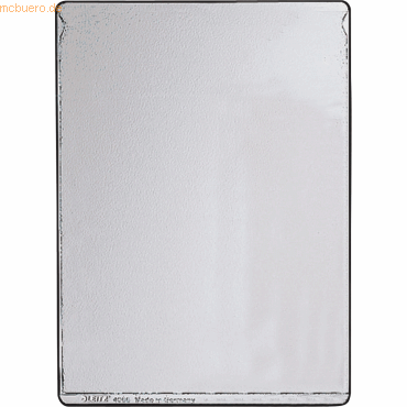 Leitz Ausweishüllen A4 0,20mm PVC transparent genarbt