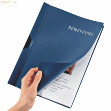 10 x Leitz Bewerbungsset mit 2 Klemmhefter schwarz