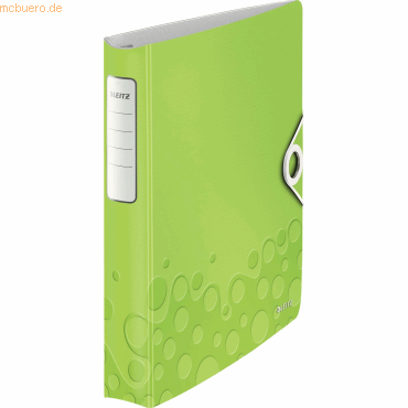 Leitz Ringbuch Active Wow A4 4 Ringe 30mm grn metallic