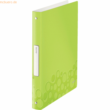Leitz Ringbuch Wow A4 4 Ringe 25mm grn metallic