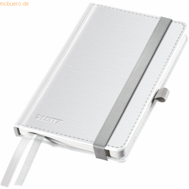 Leitz Notizbuch Style A6 80 Blatt 100g/qm kariert arktik wei
