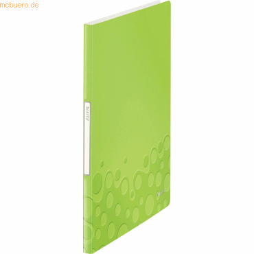 10 x Leitz Sichtbuch Wow A4 20 Hllen grn metallic