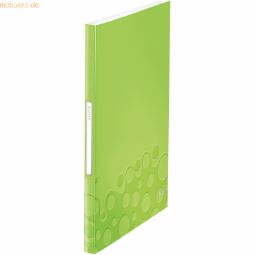 10 x Leitz Sichtbuch Wow A4 40 Hllen grn metallic