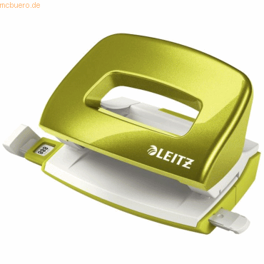 Leitz Locher Mini Nexxt Wow Metall 10 Blatt grn metallic