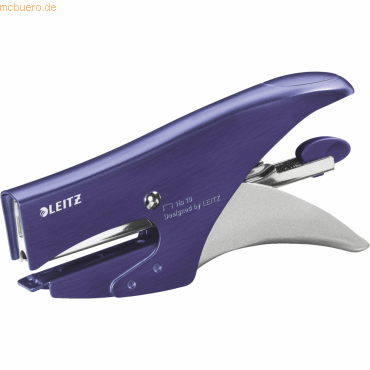 Leitz Heftzange Style Nr. 10 bis 15 Blatt titan blau