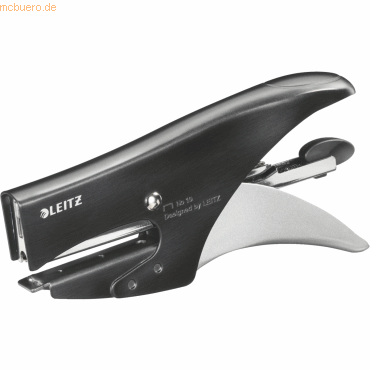 Leitz Heftzange Style Nr. 10 bis 15 Blatt satin schwarz