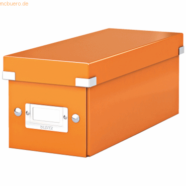 Leitz Ablagebox Click & Store CD orange