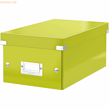 Leitz Ablagebox Click & Store DVD grn