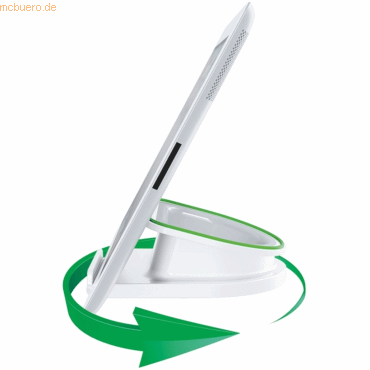 Leitz Tischstnder Complete Wow drehbar fr iPad/Tablet PC wei