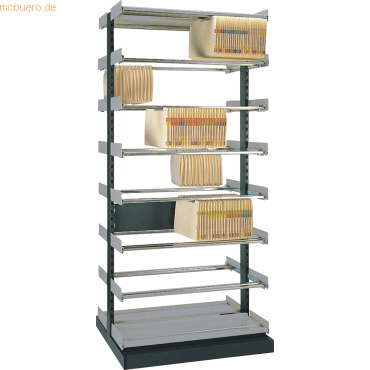 Leitz Archivregal Orgaclass fr Pendelregistratur Doppelregal Anbaureg