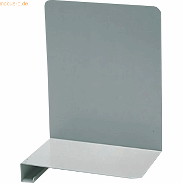 Leitz Sttzblech fr Orgaclass-Regale links grau