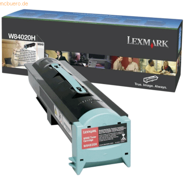 Lexmark Toner Original Lexmark 00W84020H schwarz