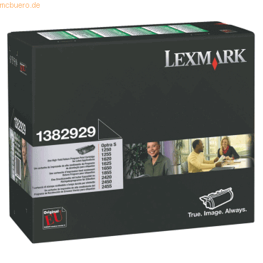 Lexmark Rckgabe-Tonerkartusche Lexmark 1382929 OPTRA S schwarz