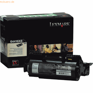 Lexmark Toner Original Lexmark 64416XE schwarz