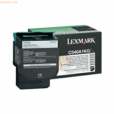 Lexmark Toner Original Lexmark C540A1KG schwarz