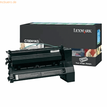 Lexmark Toner Original Lexmark C780H1KG schwarz