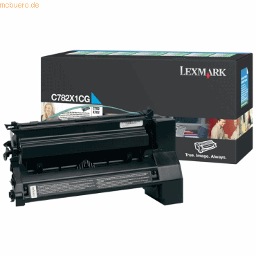 Lexmark Toner Original Lexmark C782X1CG cyan