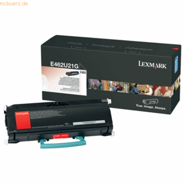 Lexmark Toner Lexmark E462U21G E462 schwarz