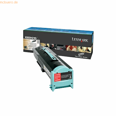 Lexmark Toner Original Lexmark X850H21G schwarz
