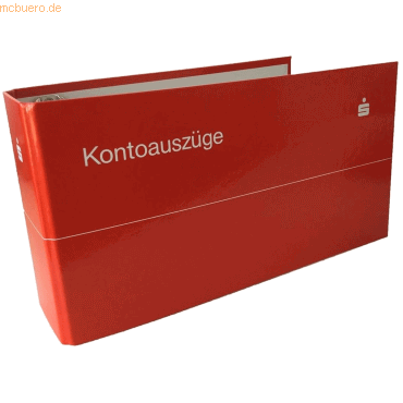 Litfax Bankordner Sparkasse (rot)