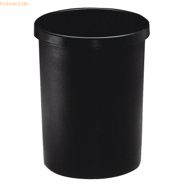 M+M Papierkorb 33l schwarz