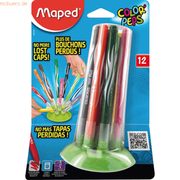 Maped Filzstift ColorPeps Jungle Innovation 2,8mm farbig sortiert VE=
