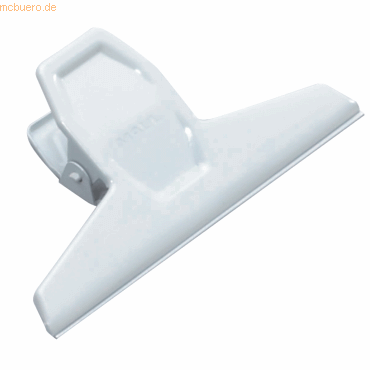 10 x Maul Brief-Klemmer Standardserie Breite 125mm grau