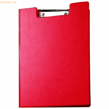 Maul Schreibmappe A4 mit Folienberzug rot