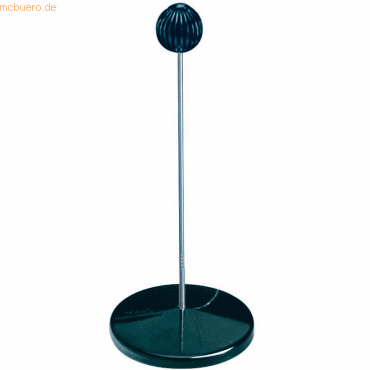 10 x Maul Zettelspieer mit Schutzknopf schwarz