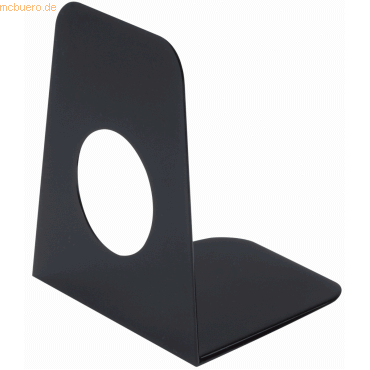 10 x Maul Buchsttzen Kunststoff 9x10,5x12cm schwarz