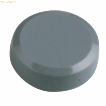 Maul Rundmagnet 20mm Durchmesser 0,3kg Haftkraft 20 Stck grau