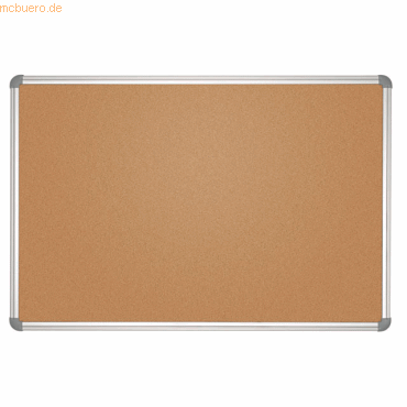 Maul Pinnboard Office Kork grau 100x150 cm Wahlweise im Hoch- oder Que