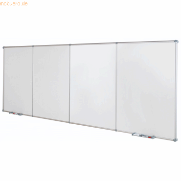 Maul Endlos-Whiteboard Grundmodul Set 120x90cm hoch Emaille