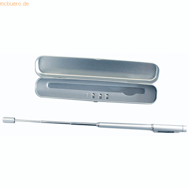 Maul Laserpointer mit Teleskop-Zeigestab 13,8cm in Alubox
