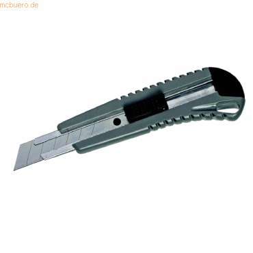 Maul Cutter Basic 18mm Kunststoffgriff grau